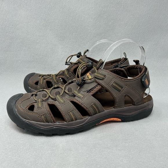 Grition Mens Outdoor Hiking Sandals Closed Toe Waterproof Size 10, EUR (43) - Picture 1 of 13